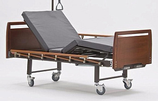 MET E-8 (Сигма-8) WOOD Четырехсекционная кровать для лежачих больных, серия Домашний уход 