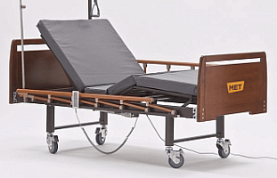 DB-7 WOOD (Дельта-7) Самая недорогая кровать для лежачих больных с электроприводом 
